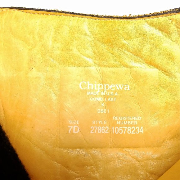 Chippewa 12" Motorcycle Rally Boot - Picture 14 of 15